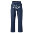 thumbnail image 1 of Zszcpp Jogging Pants For Men Baggy Wide Leg Hip Hop High Street Trend Washed Embroidered Jogging Tracksuit Trousers Casual Trouser, 1 of 4