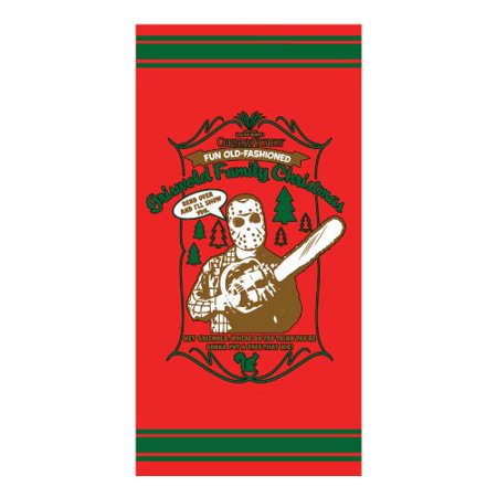 Factory Entertainment National Lampoons Christmas Vacation Chainsaw Clark Beach Towel