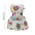 thumbnail image 2 of dajkiuy Easter Egg Dog Dress, Holiday Dog Clothes for Small Dogs Girl, Pet Easter Outfit,Pet Summer Clothes Apparel for Dogs and Cats (Easter Egg,Size XL), 2 of 6