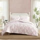 thumbnail image 2 of Set de edredón Laura Ashley Soft Poly Waffle Delphine Pink, 2 of 8