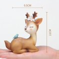 thumbnail image 2 of ER Estatuilla de reno, estatuilla de ciervo y alce, estatuilla de animales de Navidad, estatuilla decorativa, estatuilla de Navidad, decoración para fiesta de Navidad, mesa oso de fresa Electrónica, 2 of 5