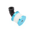 thumbnail image 2 of Cubierta de Filtro de Aire de Aluminio RC 04104 para Piezas de Actualización Modelo 1/10 Azul Macarena piezas de coche rc, 2 of 3