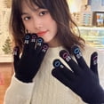 thumbnail image 4 of Guantes de punto con forma de piscina que cae, 4 of 6