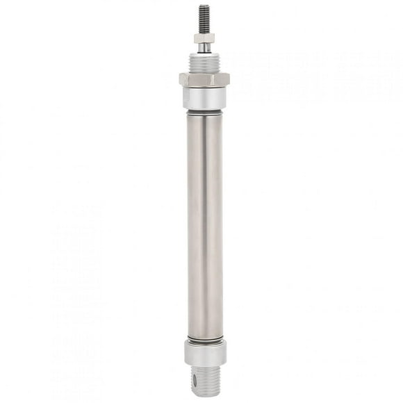 Mini cilindro neumático MA16 de doble acción, acero inoxidable, componentes neumáticos industriales MA16x75