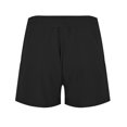 thumbnail image 3 of Gibobby Yoga pants cortos mujer Pantalones cortos de yoga de alta elasticidad para mujer, pantalones cortos casuales sueltos para correr en casa(Negro,CH), 3 of 5