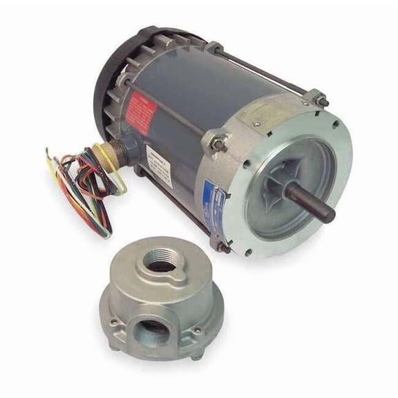 Marathon Motors Motor,3/4 HP,1725 rpm,56C,230/460V 056T17G15537