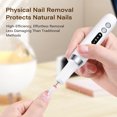 thumbnail image 4 of KitGody Cordless Electric Nail File: 15,000 RPM high-efficiency filing for nail removal and shaping, quiet operation with forward/reverse rotation, visible battery indicator, 4 of 7