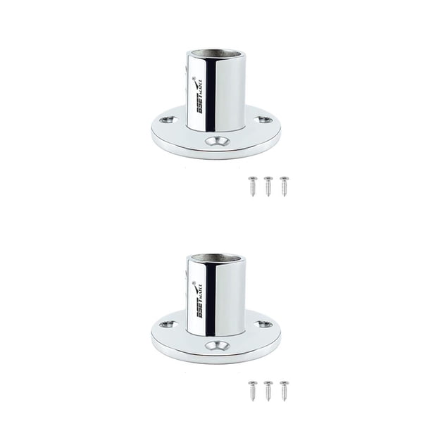 Speravity Pasamanos Base redonda Ajustable 22 mm Tubo Asiento Montaje en cubierta Soporte de múltiples ángulos Columna Universal Pasamanos Barcos Canoa Type3 NO3 Speravity CBP187256