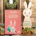 thumbnail image 2 of MXTPOV Happy Easter Garden Flags, Cute Bunny Easter Eggs Pattern Garden Flags for Outside, Easter Decorations, Easter Garden Flag, Home Decor, 14x18 Inch, 2 of 5
