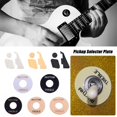 thumbnail image 2 of Golpeador De Guitarra Eléctrica FAMAGAIN 3 Colores Pickup Selector Placa Piezas LP Pickguard, 2 of 4