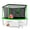 Green, variant on LHX Trampoline with Basketball Hoop 14FT 1400LBS Outdoor Trampolines for Kids Adults Backyard Heavy Duty Round Trampoline with Safety Enclosure Net, Lights, Sprinklers, Socks, No Gap Design