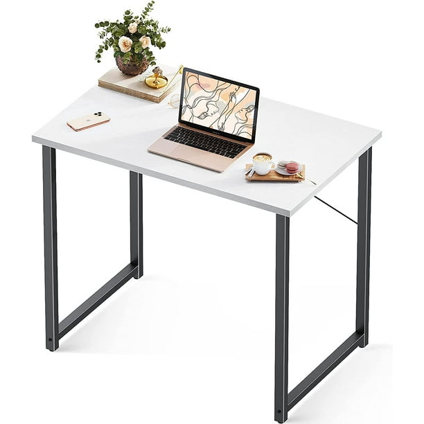 Coleshome 32 inch Computer Desk, Modern Simple Style Desk for Home