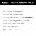 thumbnail image 2 of MAX Advanced Brakes - Brake Kit For 2006-2018 Dodge Ram 1500 (5 Lug)| Carbon Ceramic Brake Pad and Rotor Kit Front and Rear| Cross-Drilled Brake Rotors, 2 of 9