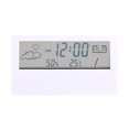 thumbnail image 1 of Digital Temperatura Humedad Medidor Escritorio Eléctrico Despertador Tiempo Pantalla LCD, 1 of 9