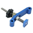 thumbnail image 2 of Filfeel T Track Clamp,Blue T Slot Clamps,T Track Clamp Blue Hold Down CNC Router Clamps for Woodworking Metal Parts Fixing, 2 of 8