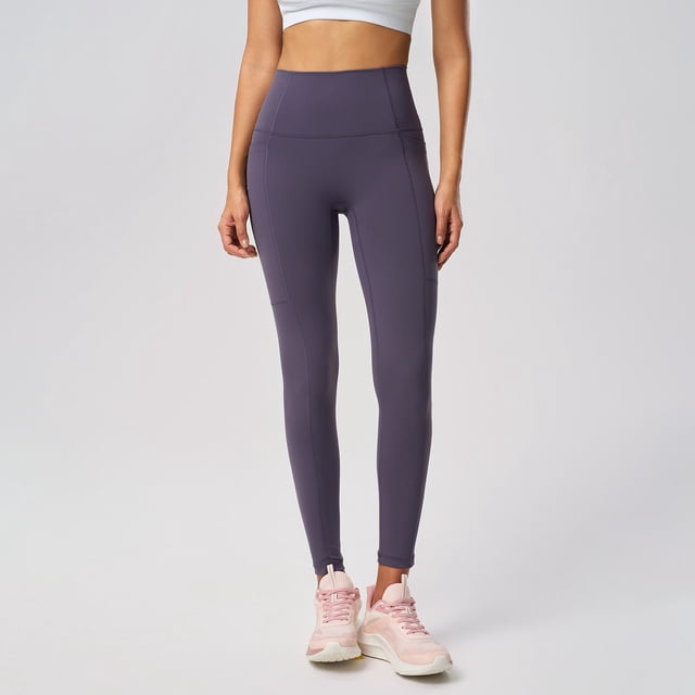HUITKMM Pantalon de Yoga Grande Taille pour Femmes Sans Ligne de Maladresse Taille Haute Lift Exercice Pantalon de Yoga