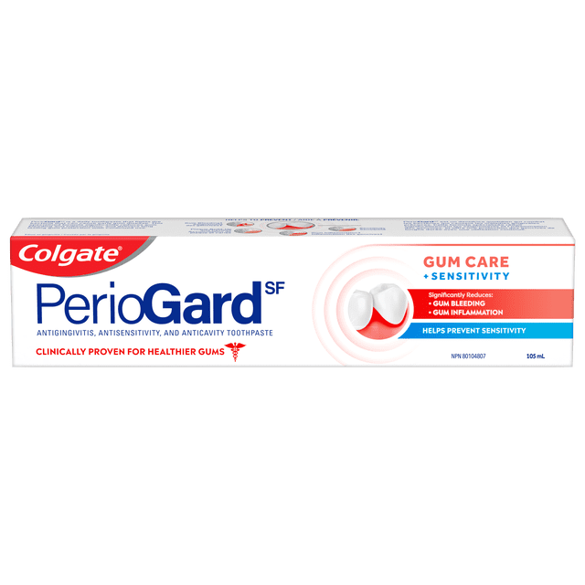 Colgate PerioGard SF Gum Care Dentifrice Sensible, 70 ml