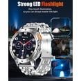 thumbnail image 4 of Reloj PODOEIL Military AMOLED Bluetooth Call de 1,43 pulgadas a prueba de agua, 4 of 9