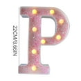 thumbnail image 3 of Mefallenssiah Lumière de Lettre Led Colorée Décoration de Scène, 3 of 3