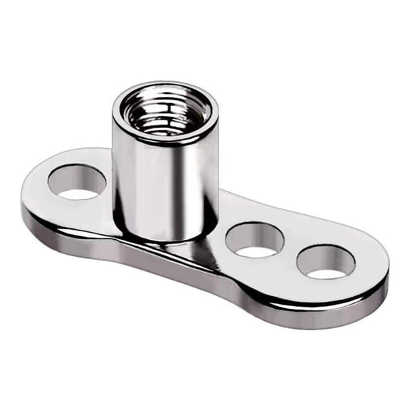 RYUJNDK Multipurpose Sturdy Implant Grade Steel Materials Dermals Anchors Body Jewelry Statement Pieces for Piercing Wear