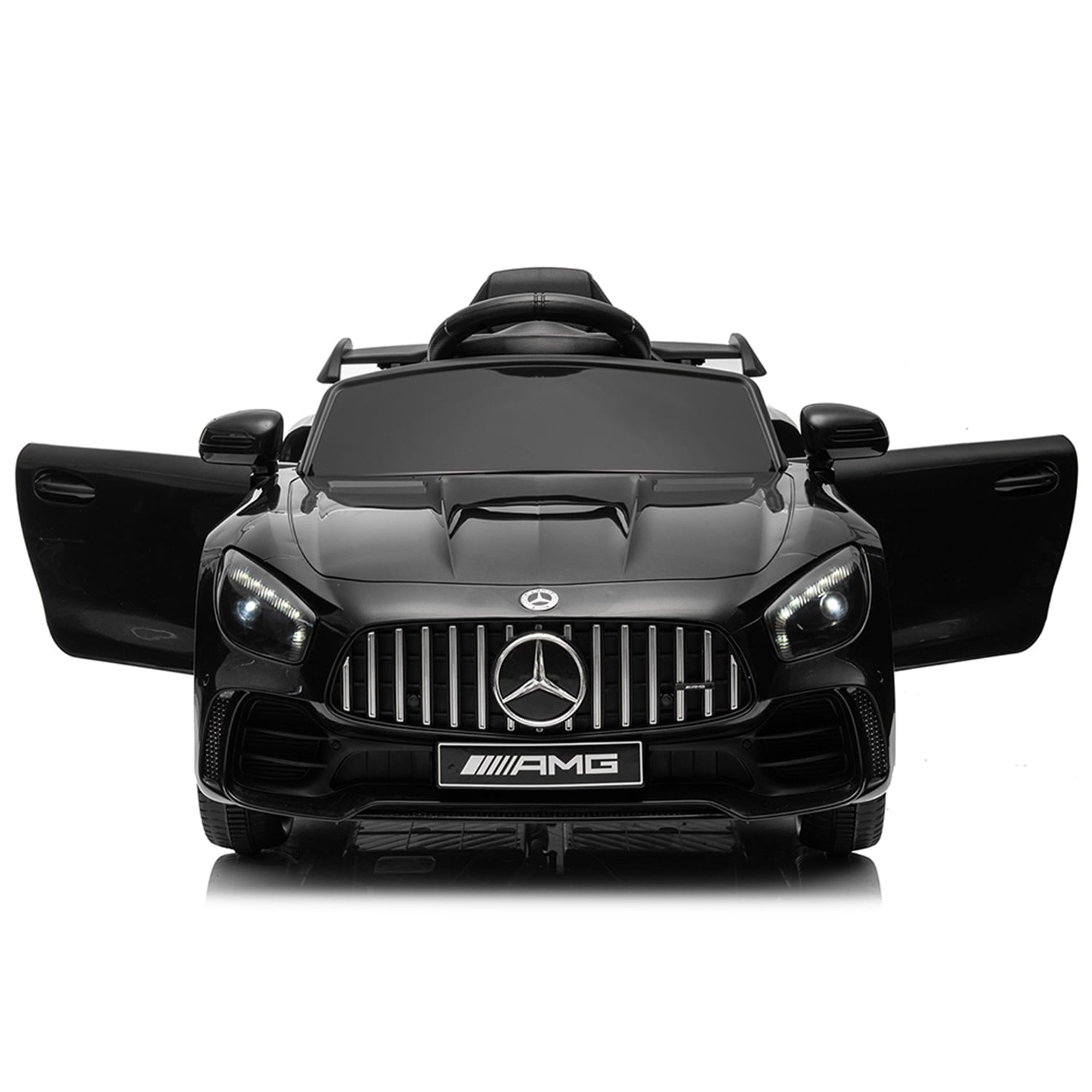 Kepooman Dual Drive 12V 4.5Ah Electric Kids Toy with 2.4G Remote Control Mercedes-Benz Sports Car, Black kids ride on Kepooman Dual Drive 12V 4.5Ah Electric Kids Toy with 2.4G Remote Control Mercedes-Benz Sports Car, Black kids ride on