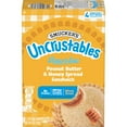thumbnail image 4 of Smucker’s Uncrustables Peanut Butter & Honey Spread Sandwiches, 4 Count, 2 Oz. Each, Frozen, 4 of 12
