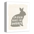 thumbnail image 2 of Creative Products Easter Makes Me Hoppy 1 11 x 14 Canvas Wall Art, 2 of 5