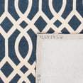 thumbnail image 4 of SAFAVIEH Cedar Brook Leontyne Geometric Area Rug, Navy/Ivory, 2'3" x 3'9", 4 of 8