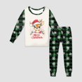 thumbnail image 5 of Gubotare Christmas Pajamas Toddler Toddler Boys Pajamas Kids 2 Piece Pjs Sleepwear Clothes Sets Size 2t 3t (Mint Green,2-3 Years), 5 of 5
