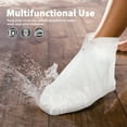 thumbnail image 5 of HONMEET Non- Reusable PVC Shoe Protectors for Adults, White, 1 Pair - Shoe Covers, 5 of 8