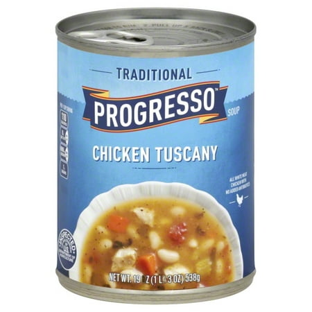 Progresso Traditional Chicken Tuscany Soup, 19 oz - Walmart.com