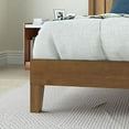 thumbnail image 3 of ZINUS Alexis Deluxe Wood Platform Bed Frame with Headboard / Wood Slat Support / No Box Spring Needed / Easy Assembly, Rustic Pine, Twin, 3 of 9
