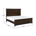 thumbnail image 5 of Lexicon Cardano Queen Bed in Driftwood Charcoal, 5 of 5