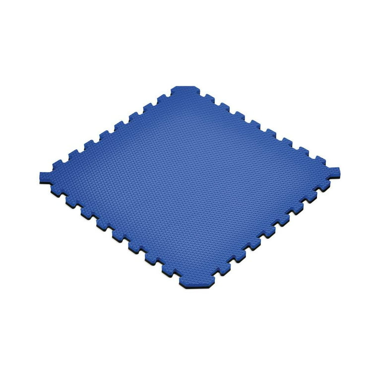 Norsk Dazzling Blue/Black 24 in. x 24 in. EVA Foam Truly Reversible Sport MMA Interlocking Tile (12-Tile) Norsk Dazzling Blue/Black 24 in. x 24 in. EVA Foam Truly Reversible Sport MMA Interlocking Tile (12-Tile)