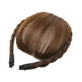 thumbnail image 5 of Headband in Bangs Hair Extensions Coffee Black Brown Bangs Modify Your Face Hair Extension for Daily Wear, 5 of 8
