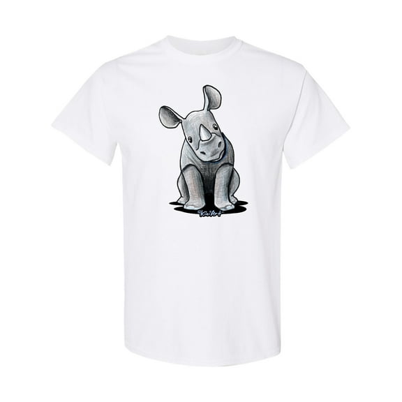 Inktastic Curious Rhinos T-Shirt