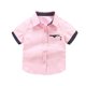 thumbnail image 5 of Camisa de verano para niños, ropa de algodón para bebés, Tops para niños pequeños, blusa para niños de 2 a 11 años, 1 unidad, 5 of 6