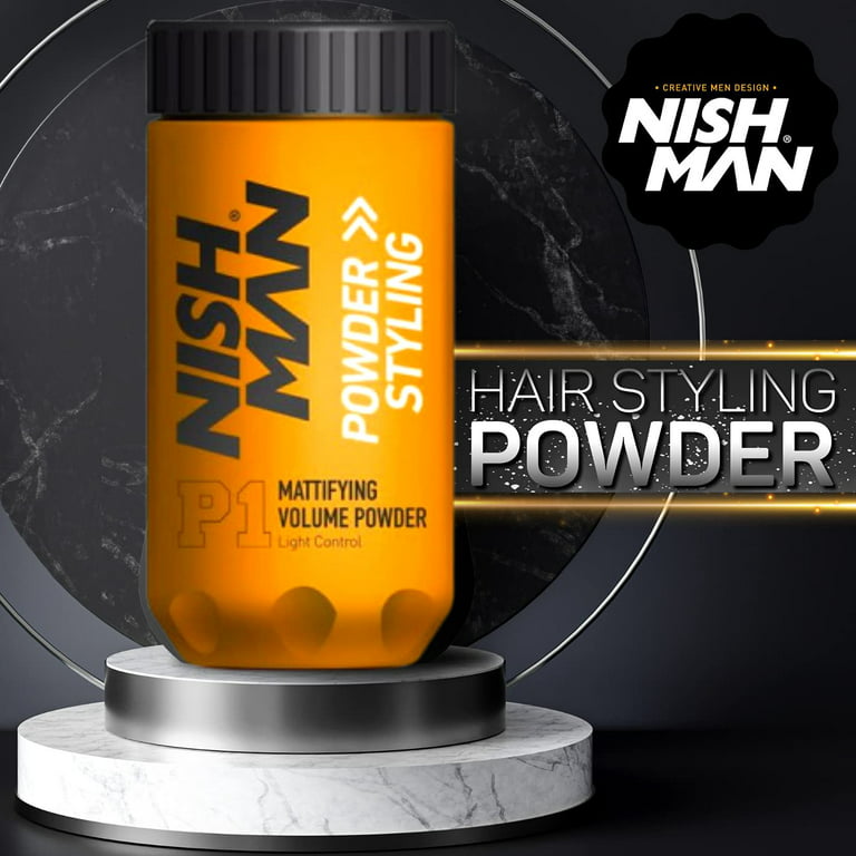 Buy Nishman Mattifying Volume Powder Hair Wax 10gm : Matte Finish, Hair  Style, Strong Hold Styling