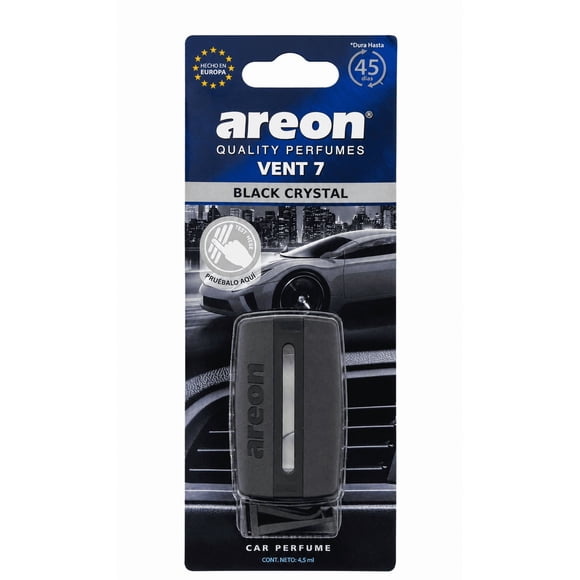 Areon Quality Perfume Vent 7 Black Crystal Aromatizante de Auto