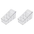 thumbnail image 4 of 2 Pcs Cosmetic Storage Box Cups Stemware Mini Silverware Office, 4 of 8