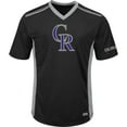 thumbnail image 2 of Men's Majestic Black/Gray Colorado Rockies Big & Tall Memorable Moments T-Shirt, 2 of 3