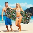 thumbnail image 6 of Tyidzon Beach Towel Lightweight Beach Towel, Sand Free, Soft Absorbent Beach Towels for Travel Sports Pool Swimming Bath Camping Seaside Holiday, 6 of 8