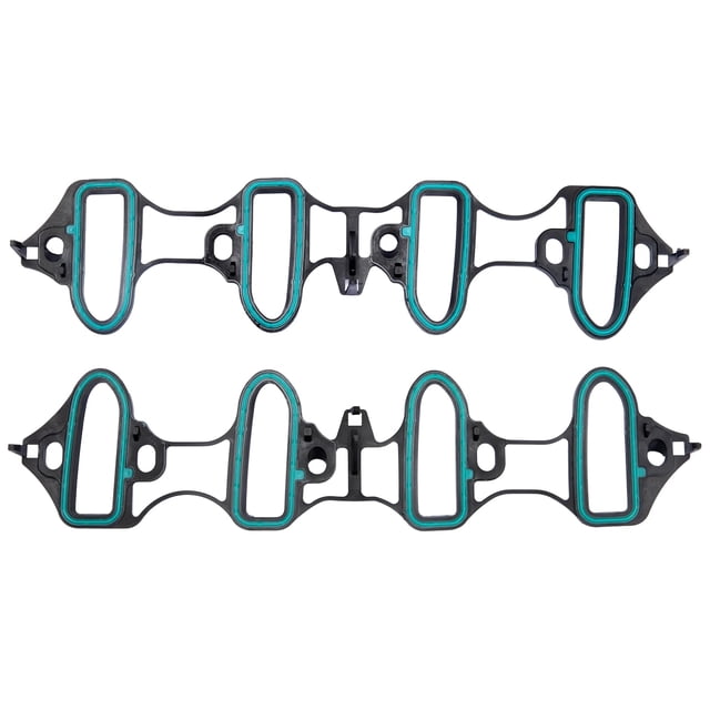 LEEYNEER MS96587 Engine Intake Manifold Gasket Set Replacement for FEL-PRO MS 96587 for Chevrolet Silverado 1500