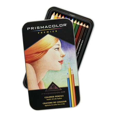 Prismacolor Premier Soft Core Colored Pencils, 12
