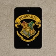 thumbnail image 3 of Harry Potter Ilustrated Hogwart's Crest Home Business Office Sign, 3 of 5