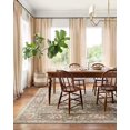 thumbnail image 1 of Chris Loves Julia x Loloi Rosemarie Collection Area Rug ROE-01 SAGE/Blush 2'-7" x 4', 1 of 8