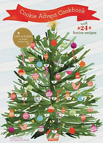 Pre-Owned Cookie Advent Cookbook: With 24 Festive Recipes (Hardcover) 1452155666 9781452155661