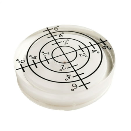 

32x7mm Portable Mini Spirit Level Bubble Round Bullseye Design Leveler Tool