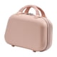 thumbnail image 4 of Neceser de viaje, neceser de maquillaje, multifuncional, portátil, ligero, bolso de maquillaje, organizador de cosméticos para cosméticos y objetos de Rosa, 4 of 9
