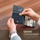 thumbnail image 5 of Men's Wallet with Money Clip Helsinki Blocking Case Against Bank Hacking - Coin Purse with Metal Clip - Secure Credit Card Holder - Card Holder, 5 of 5